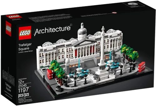 Miniatura 7 de LEGO Architecture 21045 Kit de construcción del edificio de la plaza Trafalgar (1197 piezas)
