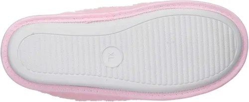 Miniatura 4 de MUK LUKS - Zapatilla de pie para mujer con punta abierta ajustable, rosa