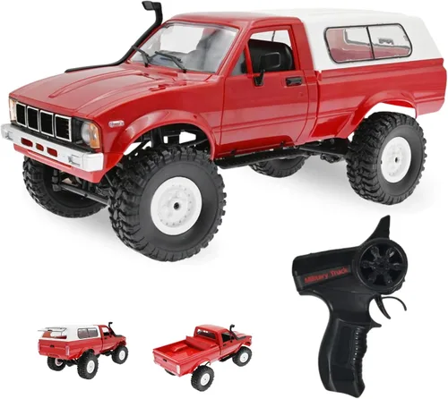 RC Rock Crawler RC Trucks 4x4 Pickup 1:16 Auto de control remoto 2.4G Off-Road RC Crawler Semi Truck y Remolque Todo Terreno RTR Vehículos de