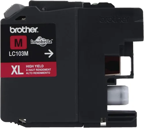 Miniatura 8 de Brother LC1033PKS, LC-103, Tinta de alto rendimiento Innobella, rendimiento de 600 páginas, paquete de 3, cian-magenta-amarillo