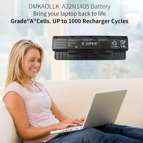 Miniatura 2 de DMKAOLLK A32N1405 A32LI9H - Batería para portátil Asus GL551 GL551J GL551JW GL551JW-DS71 GL551JW-DS74 GL551J-EH74 G551 G551J G551JM GL771J G771 G777