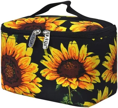 Miniatura 59 de NGIL Bolsa de cosméticos de viaje, bolsa organizadora de maquillaje para mujeres y niñas, Azul Rey Diamantina, Casual