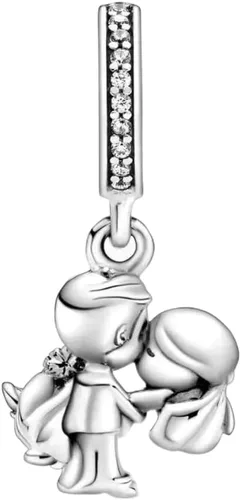 Miniatura 2 de Colgante de plata de ley 925, joyería para niña, regalos para mujer, pulsera y collar
