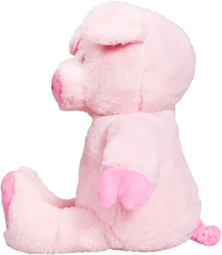 Miniatura 2 de Cuddly Soft 16 inch Stuffed Pink Pig... We Stuff 'Em... YOU LOVE' Em.