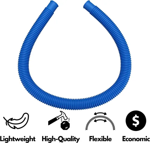 Miniatura 8 de Manguera de repuesto para bomba de piscina, manguera de piscina de 1.25 x 41 pulgadas, compatible con bomba de filtro In tex 607, 637, paquete de 3