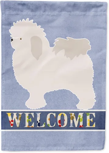 Miniatura 40 de Caroline's Treasures BB8334GF AIDI Bandera de jardín para perro de montaña del Atlas, bandera de buzón azul, bandera decorativa para patio exterior