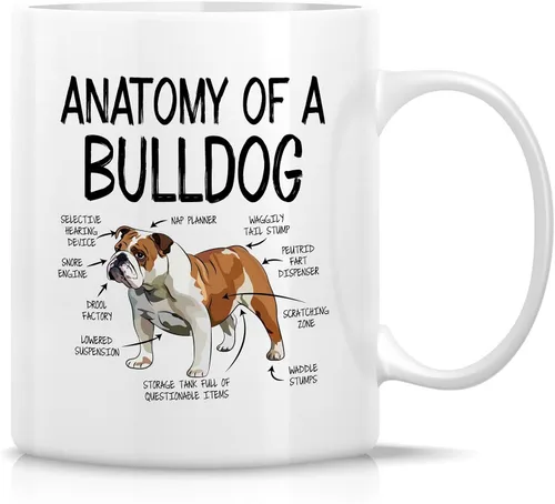 Miniatura 80 de Retreez - Taza divertida con texto en inglés "Funny Cute Golden Retriever Don't Stop Retrievin' Dog Lover", 325 ml, tazas de café de cerámica
