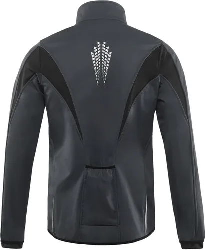 Miniatura 29 de Chaqueta térmica para ciclismo (tejido Softshell, resistente al viento, impermeable, 15K) de ARSUXEO