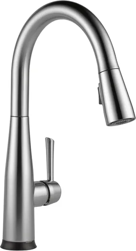 Miniatura 24 de Delta 9113TV-AR-DST Essa - Grifo de cocina, VoiceIQ, acero inoxidable ártico Ártico inoxidable