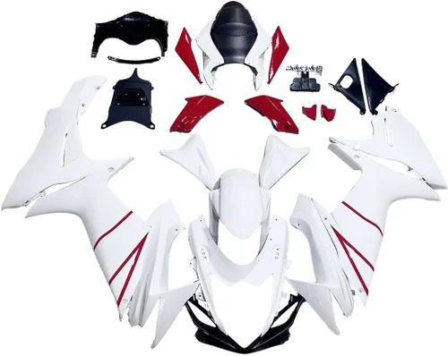 Miniatura 324 de Kit de carenado de inyección azul, negro y blanco para Suzuki GSXR600 GSX750 2006 2007 GSXR 600 GSX-R750 06 07 ABS Carenado de plástico completo