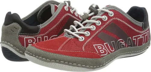 Miniatura 7 de bugatti denim Herren-Slipper Rot (4)