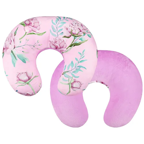 Miniatura 11 de DILIMI Funda de almohada de lactancia, fundas de lactancia suaves y elásticas para almohadas de lactancia, 1 paquete de funda reversible extraíble
