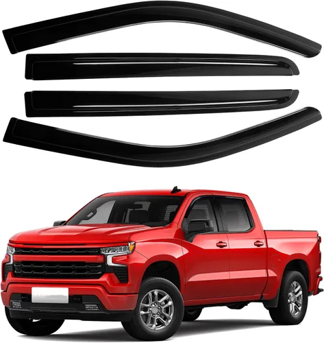 Miniatura 43 de Canvcle RAV4 Rain Guards - Window Visors for Toyota RAV4 2006-2012, Outside-Mount Tape-On Side Window Wind Deflectors for RAV4 Accessories, Vent