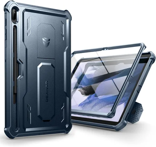 Miniatura 12 de Dexnor Funda para Galaxy Tab S8/S7 de 11 pulgadas, Protector de Pantalla Integrado y Soporte - Porta S Pen, Cubierta Protectora de Cuerpo Completo