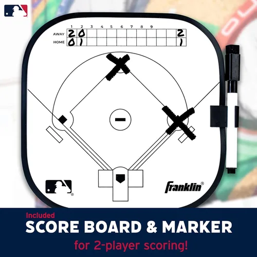 Miniatura 6 de Juegos de lanzamiento de objetivo Franklin Sports - Juegos de lanzamiento de objetivo de fútbol y béisbol para niños para interiores + exteriores