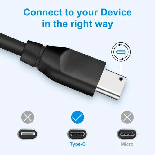 Miniatura 3 de Cable USB C a USB C, 60 W, 2 unidades tipo C a tipo C, cable de carga rápida de 6 pies C para Samsung Galaxy S25 S24 S23 Ultra S22 A53 A03S A04S A16