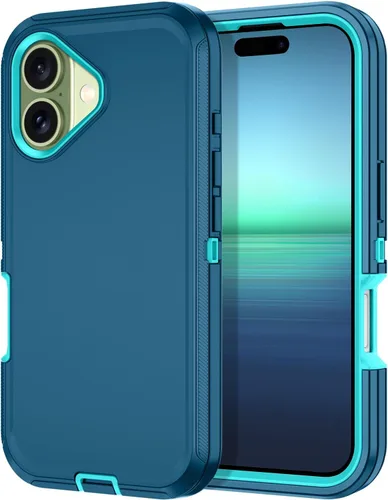 Miniatura 11 de I-HONVA Funda para iPhone 17 a prueba de golpes, a prueba de polvo y caídas, 3 capas de protección de cuerpo completo [sin protector de pantalla]