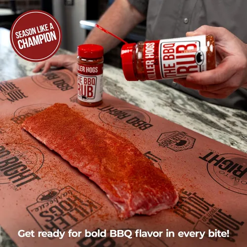 Miniatura 4 de Killer Hogs The BBQ Rub Championship Grill Condimento para carne de res, bistec, hamburguesas, cerdo y pollo 5 libras