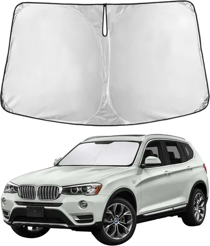 Miniatura 134 de EcoNour Parasol para parabrisas compatible con Hyundai Tucson 2016-2019 2020 2021, visera solar para parabrisas delantero y ventana, bloqueador