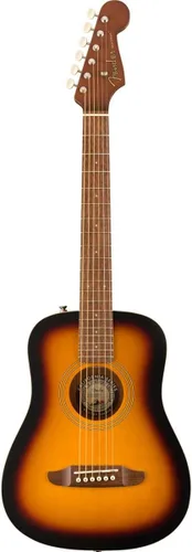Miniatura 9 de Fender Redondo Player - Guitarra acústica, con garantía de 2 años, bronce satinado, diapasón de nogal