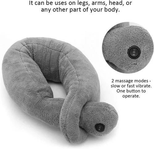 Miniatura 8 de Massage Pillow - Vibrating Massaging Neck Pillow Massage Therapy Cushion Relax Muscles Relieve Stress Massage Device