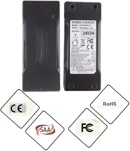 Miniatura 4 de Cargador 24V 3A, Adaptador de Batería, Mangosta, Jazzy, GT, eZip, Go-Go Elite Traveller, Shoprider, Jazzy Select 6 Ultra