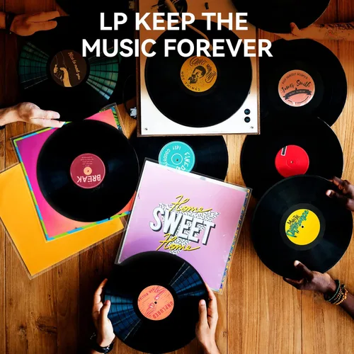 Miniatura 7 de Fundas exteriores de vinilo, juego de 50 fundas de vinilo de plástico para álbumes que protegen 12 pulgadas de LP, 3 mil de grosor transparente