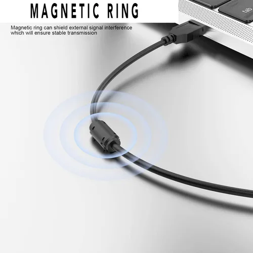Miniatura 2 de Silverline - Cable USB 2.0 para teclado de piano digital Alesis Recital/Recital Pro de 88 teclas