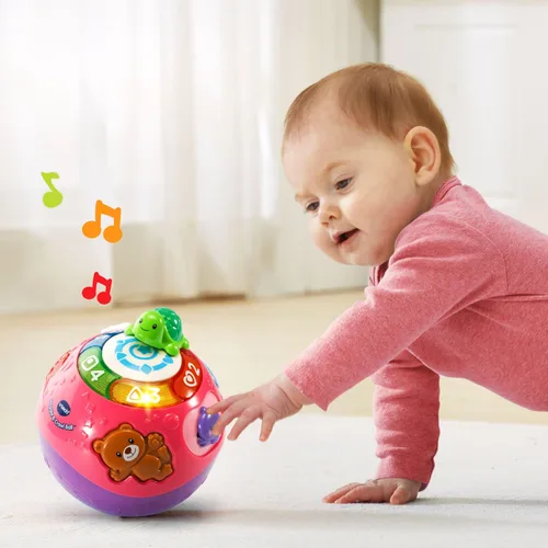 Miniatura 6 de VTech Wiggle and Crawl Ball, morado