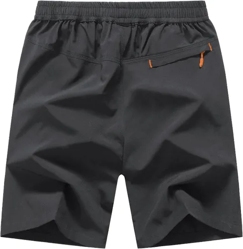 Miniatura 2 de TBMPOY Pantalones cortos de senderismo para hombre de 7 pulgadas 9 pulgadas, de secado rápido, atléticos, gimnasio, deportes al aire libre, 3