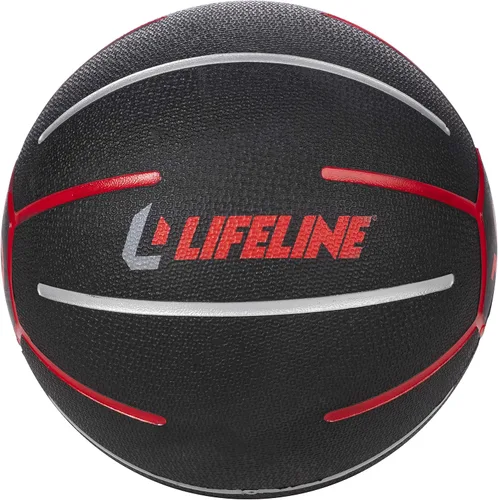 Miniatura 8 de Lifeline Fitness Balón medicinal - Entrenamiento de fuerza y estabilidad corporal total, antideslizante, rebote ligero, superficie texturizada