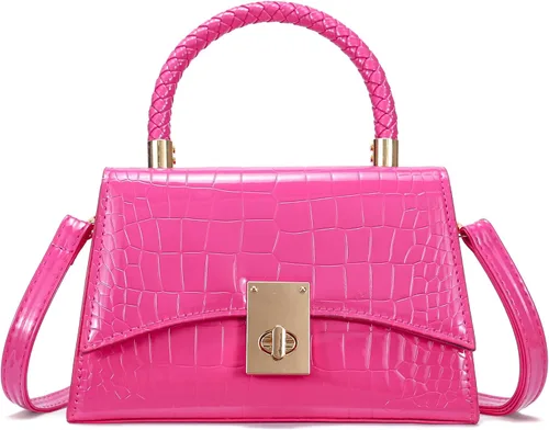 Miniatura 18 de JHVYF Bolsos cruzados pequeños para mujer, bolso de hombro, bolso clásico para mujer, lindo monedero, bolso mini para mujer