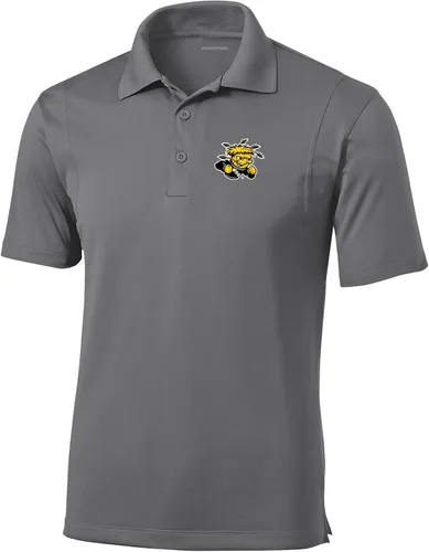 Miniatura 109 de Polo atlético de micro piqué NCAA para hombre Prime con cuello propio