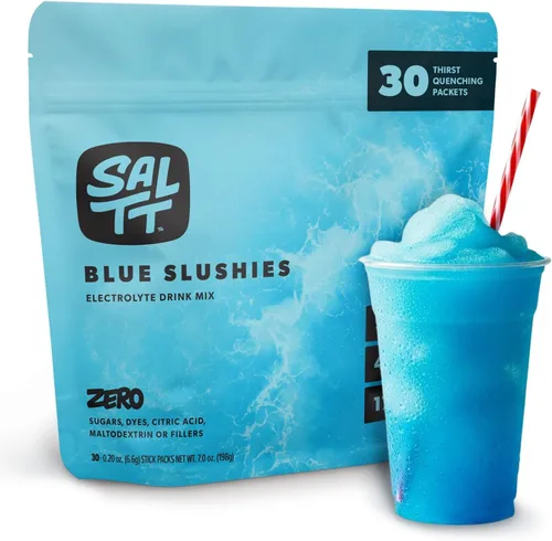 Miniatura 10 de SALTT Electrolytes Polvo Mezcla de Bebida Saborizada - Cherry Chill - 30 Paquetes de Hidratación - Magnesio, Potasio, Sodio, Oligoelementos - Sin