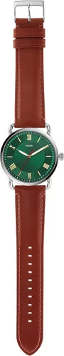 Miniatura 4 de Fossil Copeland - Reloj de cuarzo de acero inoxidable con correa de piel para hombre