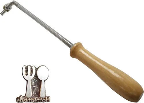Miniatura 8 de Da Jia Tinton Life - Soldador creativo para tartas/madera/cuero con sello (varilla tratada con llama, pata de gato)