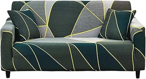 Miniatura 16 de Funda de Sofá Estampada Elástica Fundas de Sofá con Patrón Fundas para Sillón (DCG, Sillón)