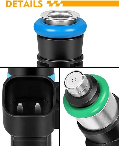 Miniatura 8 de 0280158020 Inyectores de combustible de 3.7L aptos para: Dodge Dakota Durango Nitro para:-Ram 1500, para:-Jeep Commander Grand Cherokee Liberty