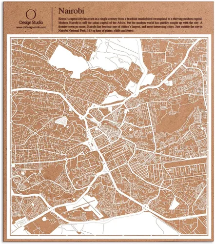 Miniatura 96 de O3 Design Studio Aberdeen - Mapa de papel cortado en papel blanco de 12 x 12 pulgadas