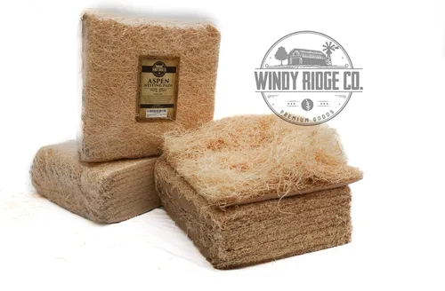 Miniatura 7 de Almohadillas naturales para anidar pollo, paquete de 10 unidades, Aspen Excelsior Bedding - Revestimientos para cajas nido de gallina - Fabricado