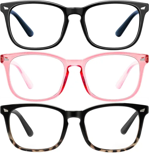 Miniatura 23 de hunsquer Gafas de luz azul para mujer/hombre, gafas de luz azul para computadora negro (806803blacktoucha)