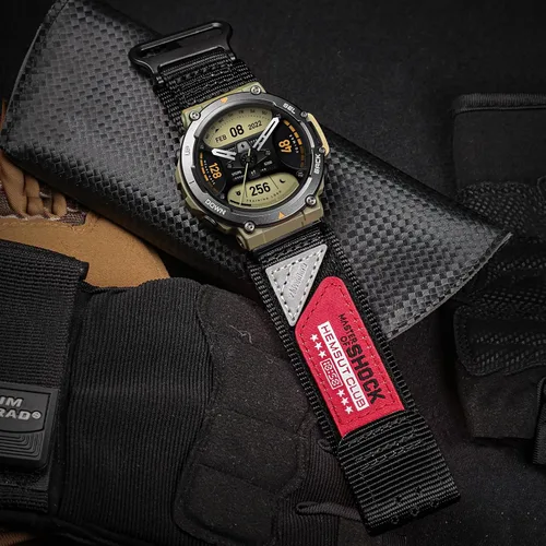 Miniatura 2 de Watch Bands Compatible with Amazfit T-Rex 2, Millitary Nylon Strap With Hook and Loop Design and Tools included