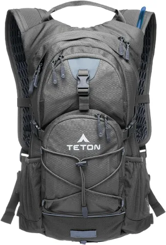Miniatura 21 de Teton Oasis/Trailrunner Mochila de hidratación – Paquete de agua ligera con bolsa de 2L/3L para senderismo, correr, ciclismo, ciclismo – Tamaños