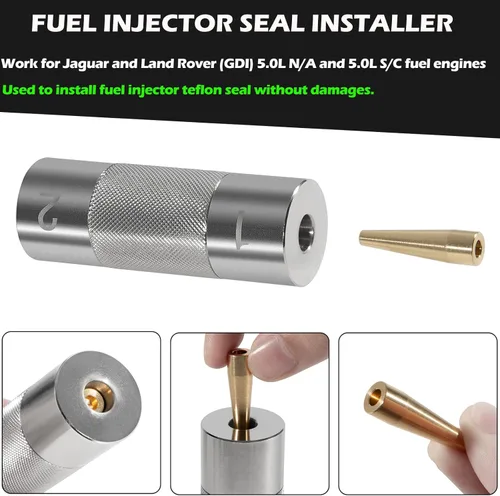 Miniatura 3 de Las herramientas de instalación del sello del inyector de combustible se adaptan a los motores de gasolina Land Rover Jaguar 3.0L y 5.0L, reemplazar