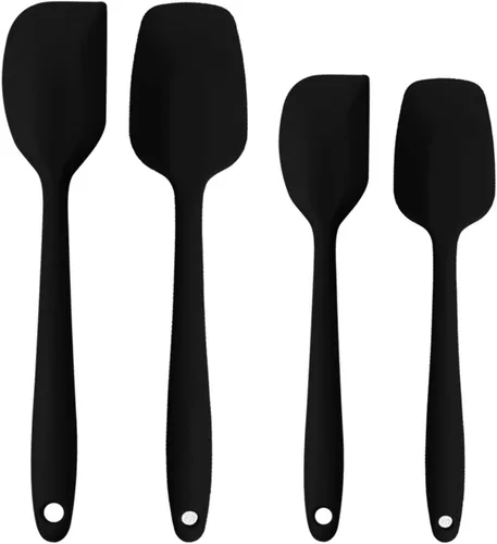 Juego de espátulas de silicona, espátula de cuchara de goma, espátula resistente al calor, diseño de una pieza, espátula sin costuras, espátula Set