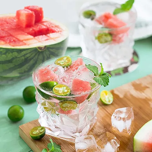Miniatura 7 de Cortador de sandía, cortador de cubo de sandía de acero inoxidable, cuchillo de sandía rápido seguro, divertidos cuchillos de frutas, ensalada