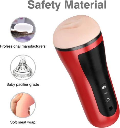 Miniatura 5 de Pussy Pocket,Male Self Masterburbatar Hands Free Life Size Silicone Blowjobob Machine for Man Mens Masterbuters Masturebor Adult Toy Realistic