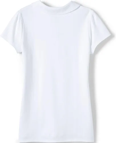 Miniatura 2 de Lands' End Polo de manga corta con cuello Peter Pan para niñas