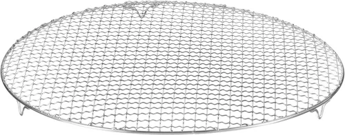 Miniatura 38 de HARFINGTON Rejilla Redonda de Cocina de 6.5 Pulgadas de Acero Inoxidable 201 con Alambre Cruzado para Barbacoa, Parrilla, Cocina, Horneado, Ahumado