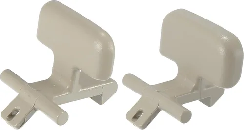 Miniatura 5 de X AUTOHAUX 1 par superior inferior consola central reposabrazos clip para Hyundai Sonata 2009-2010 84661-3K000V2 84662-3K000V2 beige